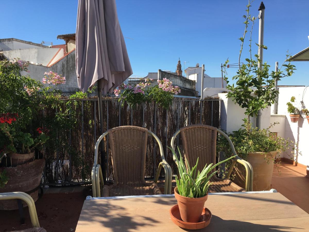 Вилла Casa Leon Blanco Carmona Reformada Centrica Con Chimenea Y Terraza Con Vistas Экстерьер фото